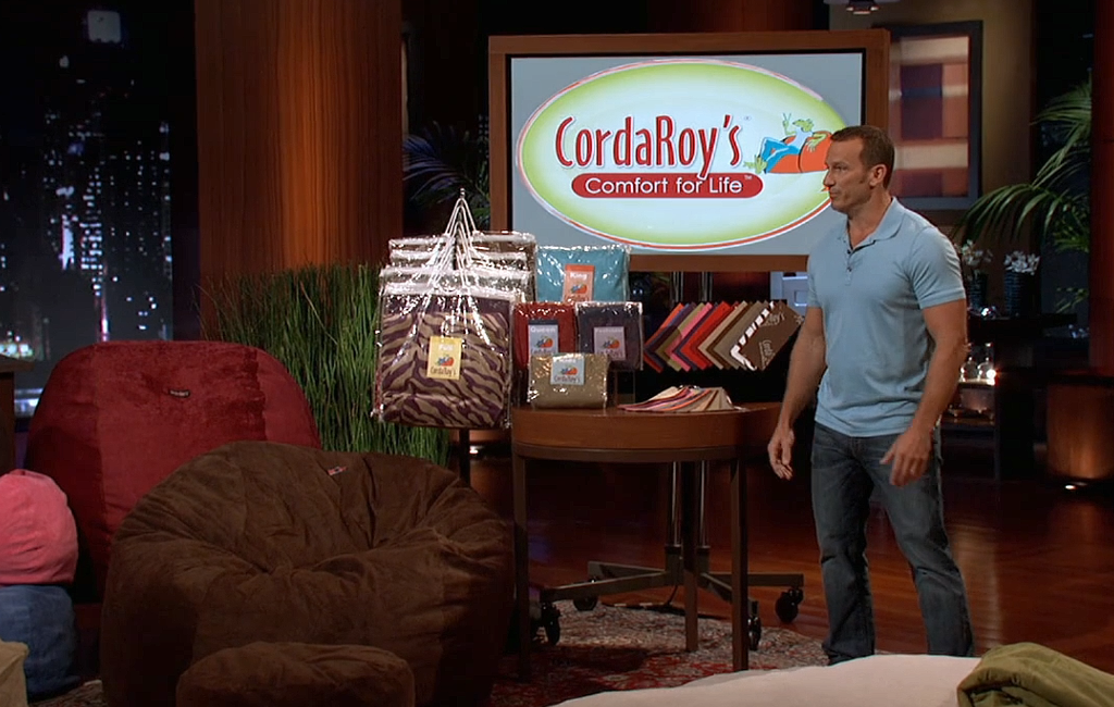 founder-of-cordaroys-bean-bag-pitching-on-shark-tank