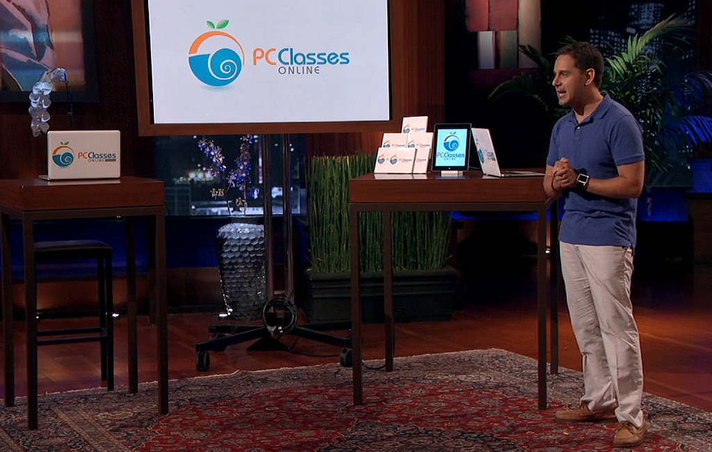 founder-of-pc-classes-online-pitching-on-shark-tank