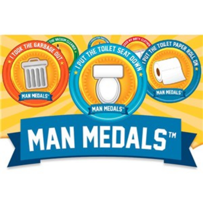 man medals logo