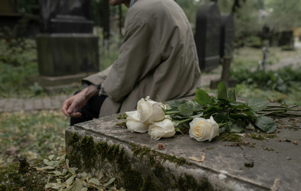 man-on-cemetery